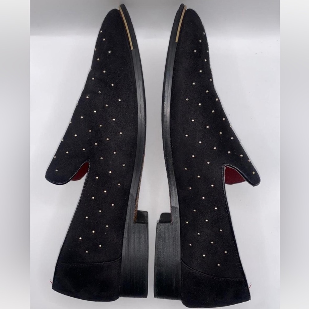 Men’s Luxury Velvet Pointed Toes Slip On Suede Dress Shoe Loafer size 9 - Picture 4 of 8